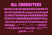 CS Chapi – Chunky Font, a Sans Serif Font by Craft Supply Co. (Thumbnail 8 of 8)