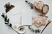 Blush Invitation Styled Photo, a Photo by BlueHarborPaperie (Thumbnail 3 of 3)
