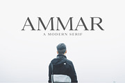 Ammar A Modern Serif, a Serif Font by Symufa (Thumbnail 1 of 7)