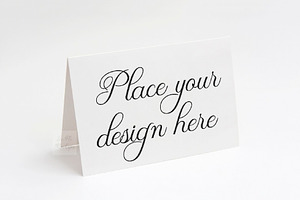 5x7 Greeting Card Mockup Horizontal