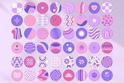 Groovy Instagram Highlight Covers, a Social Media Template by Boltik Studio (Thumbnail 3 of 7)