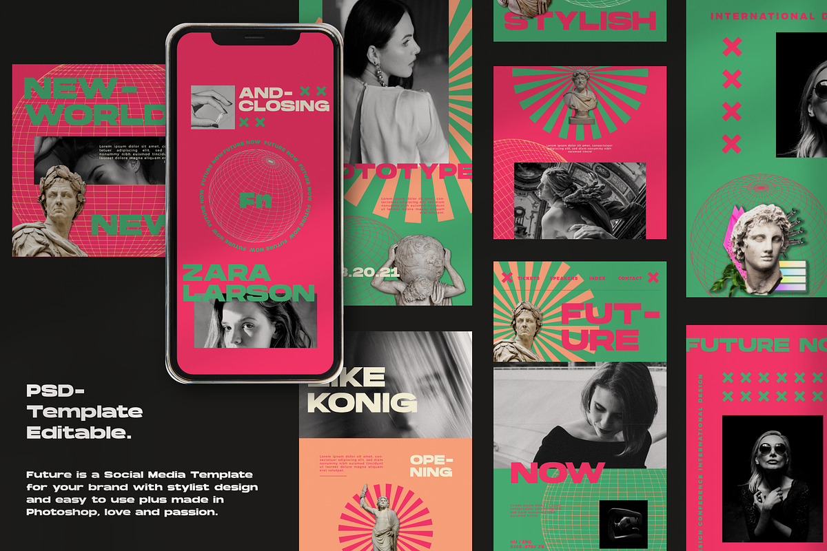 Future - Urban Social Media, a Social Media Template by Rocket Template (Photo 1 of 8)