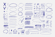 Modern pen scribble bundle 550 items, an Object Graphic by Kristina Chistiakova (Thumbnail 3 of 10)