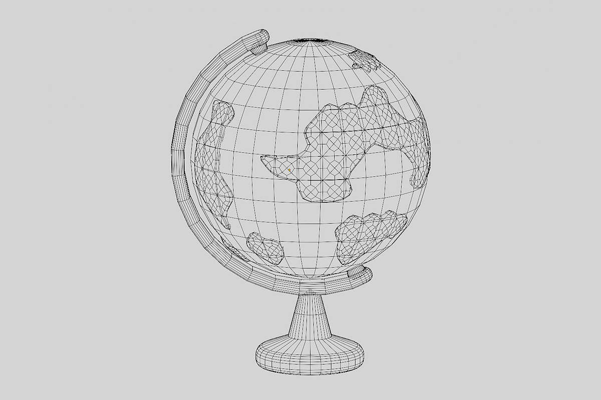 Earth Globe, an Object 3D Model by fahad121 (Photo 7 of 7)