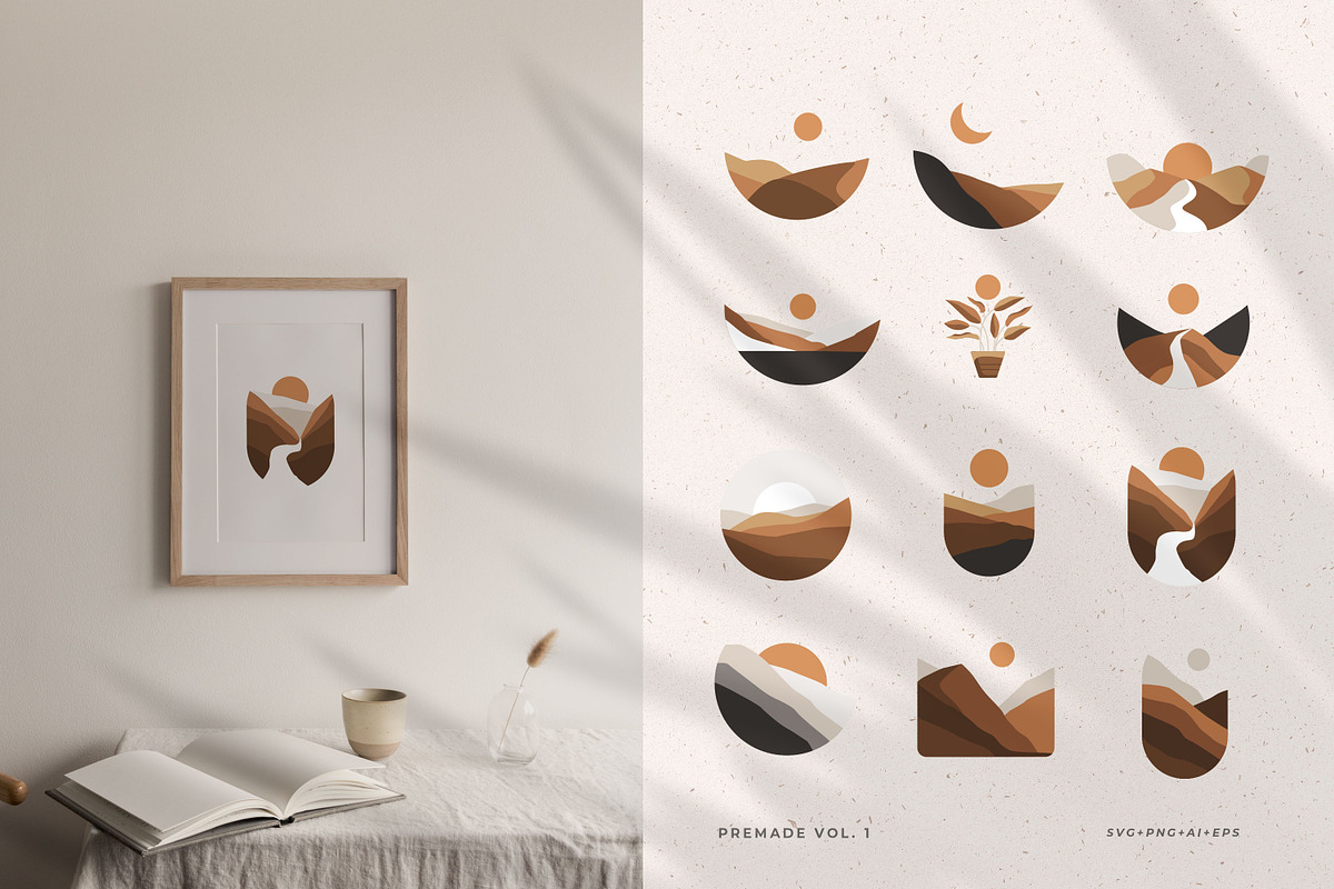 Abstract Terracota Shape Bundle, a Graphic by AndrewPixel (Photo 5 of 8)