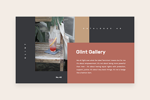 Glint Creative PowerPoint Template