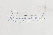 Raimond - Elegant Script, a Script Font by Inspiratype (Thumbnail 1 of 6)