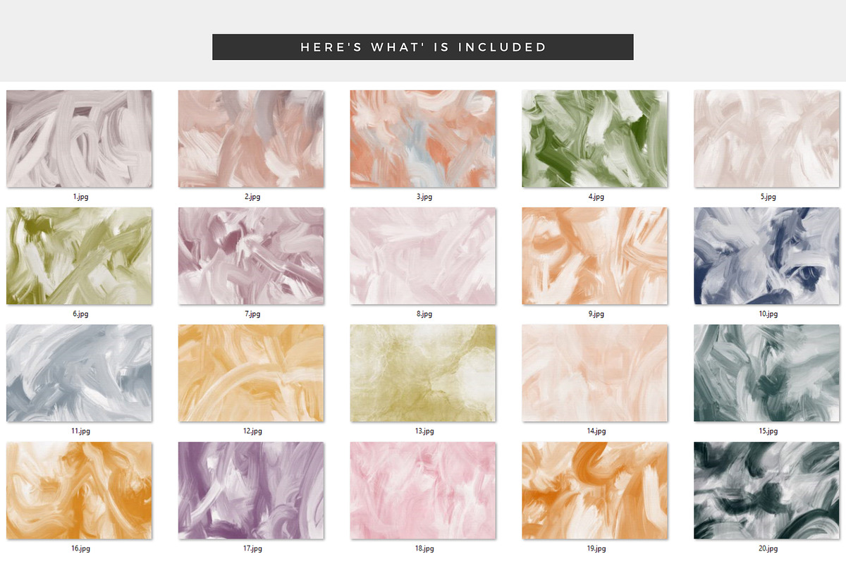 Winter Whispers Painterly Abstracts, a Texture Graphic by Feather & Sage Design (Photo 8 of 9)