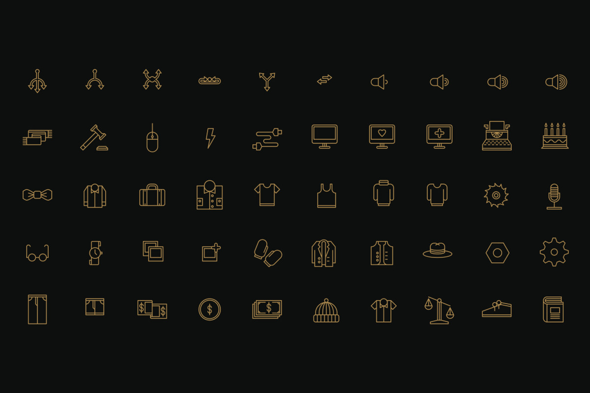Monicons 2 - 100 icons, an Outline Icon by timboelaars (Photo 3 of 3)