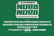 Noob – Display Simple, a Sans Serif Font by Gassstype (Thumbnail 6 of 8)