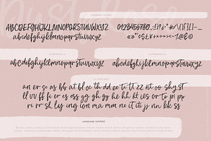 Dusty Rose Font