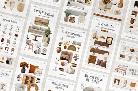 40 Canva LTK Instagram Stories, a Social Media Template by Amaré Creative