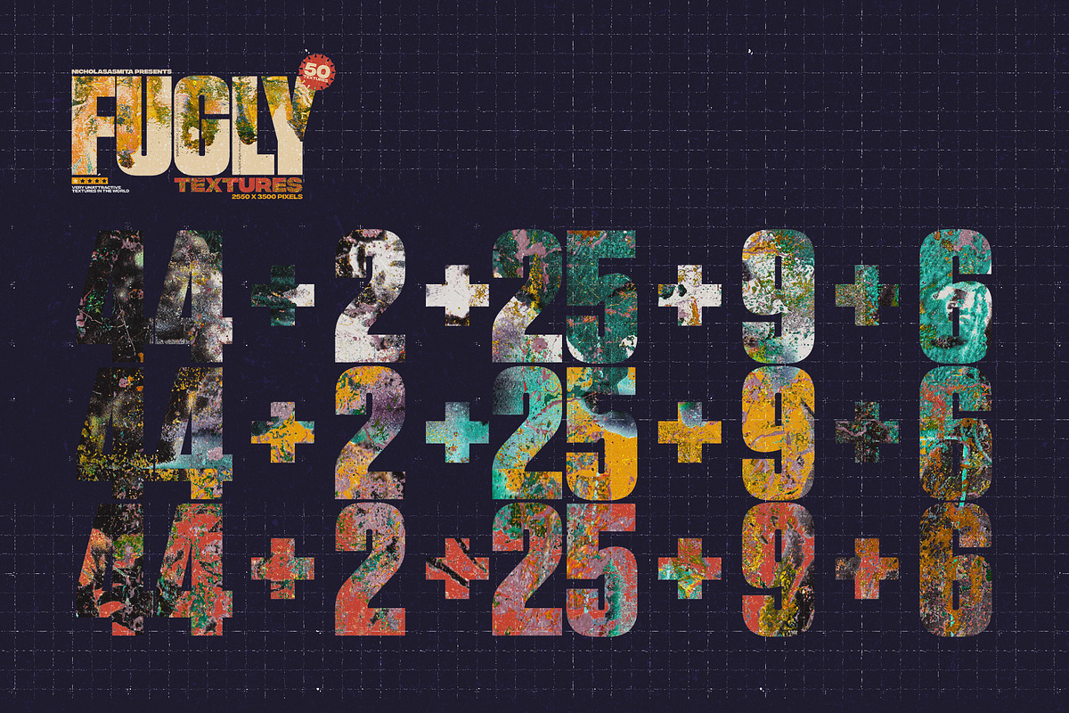 Fugly: 50 Transparent PNG Textures, a Texture Graphic by nicholasasmita (Photo 2 of 10)