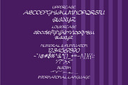 ALLURA, a Handwritten Font by Barkah (Thumbnail 8 of 9)