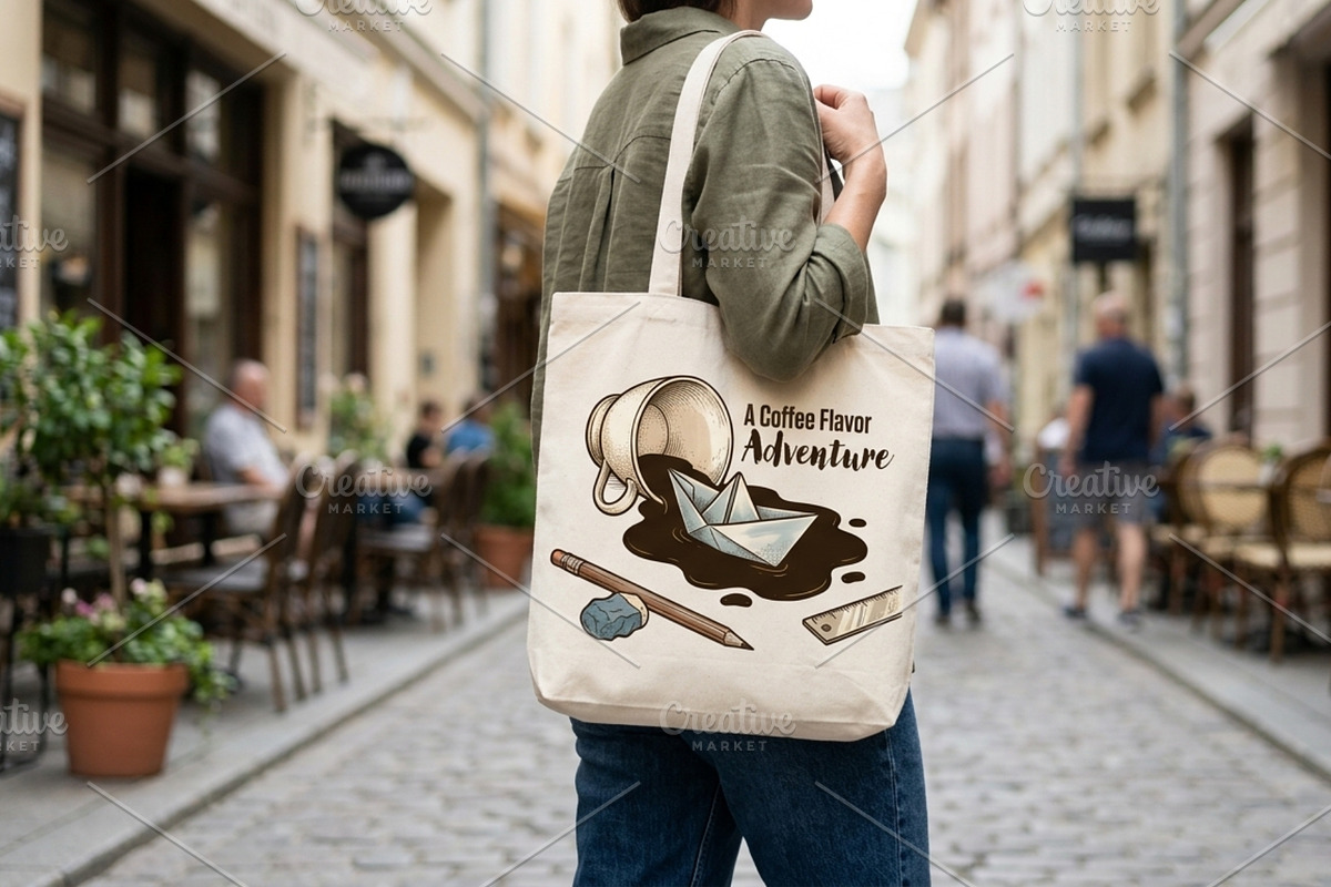 A coffee flavor adventure, a Food Illustration by Vectorlina (Photo 3 of 4)