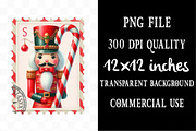 Christmas Nutcracker Postage Stamp, an Illustration by Designking (Thumbnail 4 of 5)