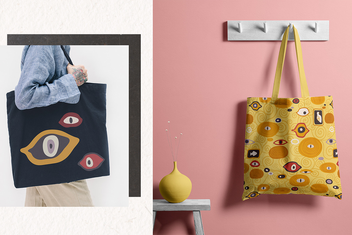 Klimt inspired patterns collection, a Pattern Graphic by My Space Garden (Photo 9 of 13)