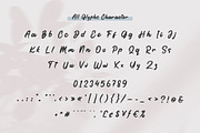 the Brodolly - Brush Handwritten Fon, a Handwritten Font by productype1 (Thumbnail 6 of 8)