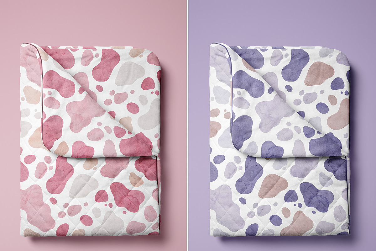 Pastel Cow Print Seamless Pattern, a Pattern Graphic by Brzozowska (Photo 5 of 12)