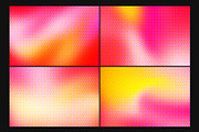 Color Halftone Gradient Textures, a Texture Graphic by dokudokunomi (Thumbnail 3 of 3)