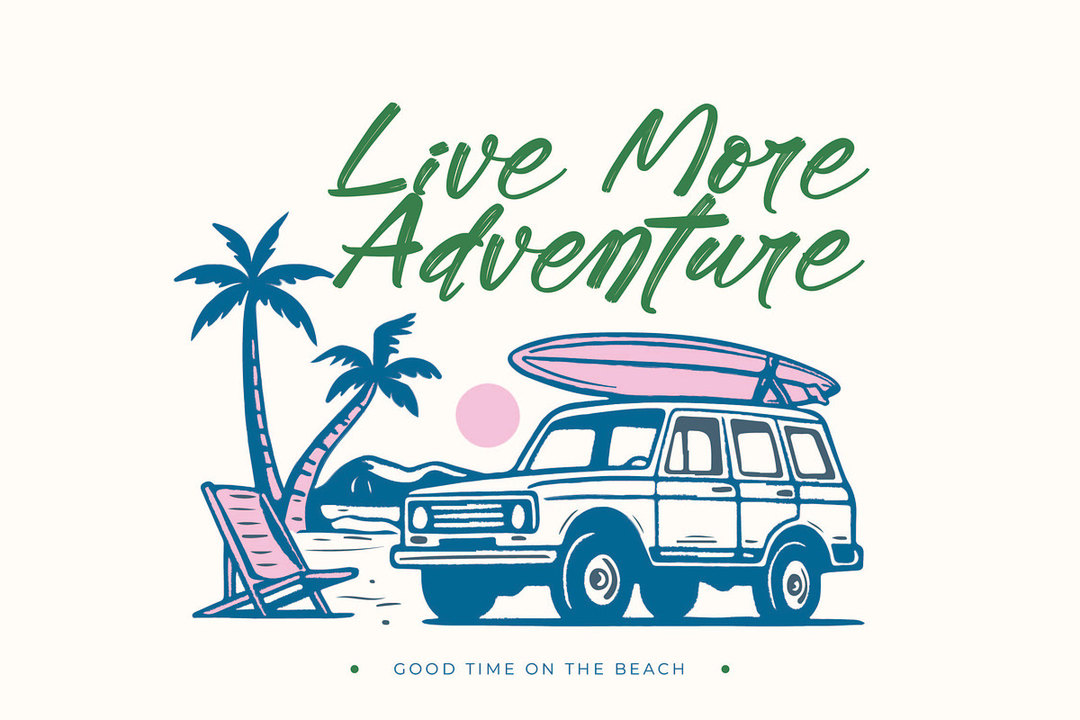 Tropics Sometimes Beaches, a Script Font by stylishtype.co (Photo 4 of 15)