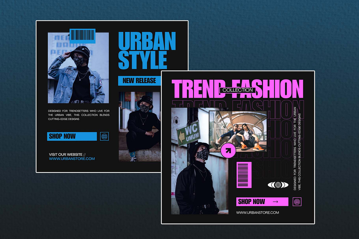 Cult - Instagram Fashion Template, a Social Media Template by Inviline.co (Photo 6 of 7)