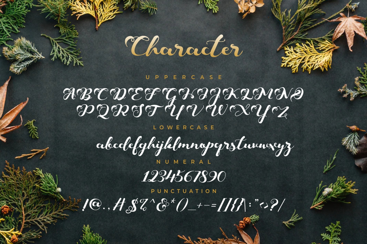 Keshia Font preview 4