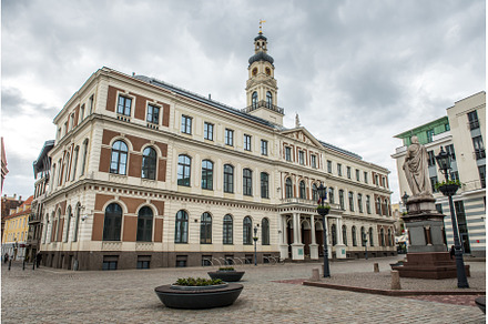 Riga City Council building, is the, an Architecture Photo by COLORFUL