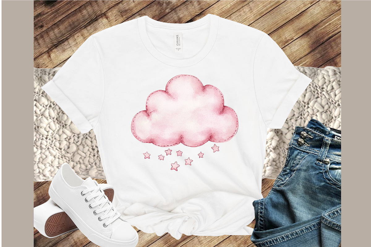 Pink Baby Girl Nursery Clipart, an Illustration by Sublimation Artist (Photo 4 of 6)