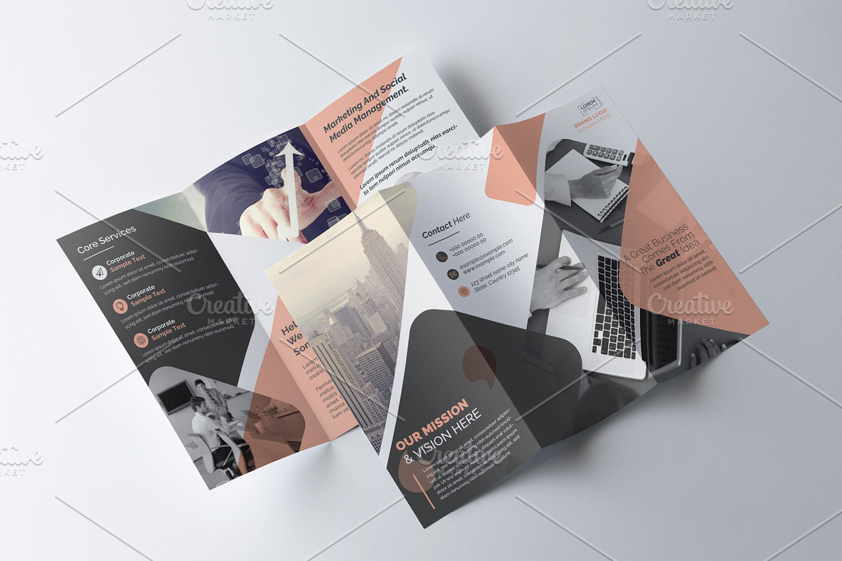 Trifold Brochure, a Brochure Template by Cristal Pioneer (Photo 1 of 7)