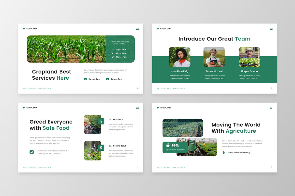 Cropland - Agriculture Keynote, a Presentation Template by MtvtdArt (Photo 4 of 6)