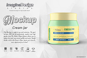 Cosmetic Jar Mockup, a Product Mockup by idesignstudio (Thumbnail 2 of 6)