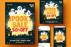 Halloween Sale Flyer