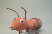 Cartoon Ant, an Animal 3D Model by XYZ Space (Thumbnail 1 of 7)