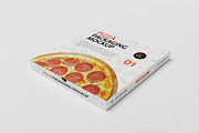 Pizza Box Packaging Mockup, a Packaging Mockup by Graphic Deal (Thumbnail 2 of 7)