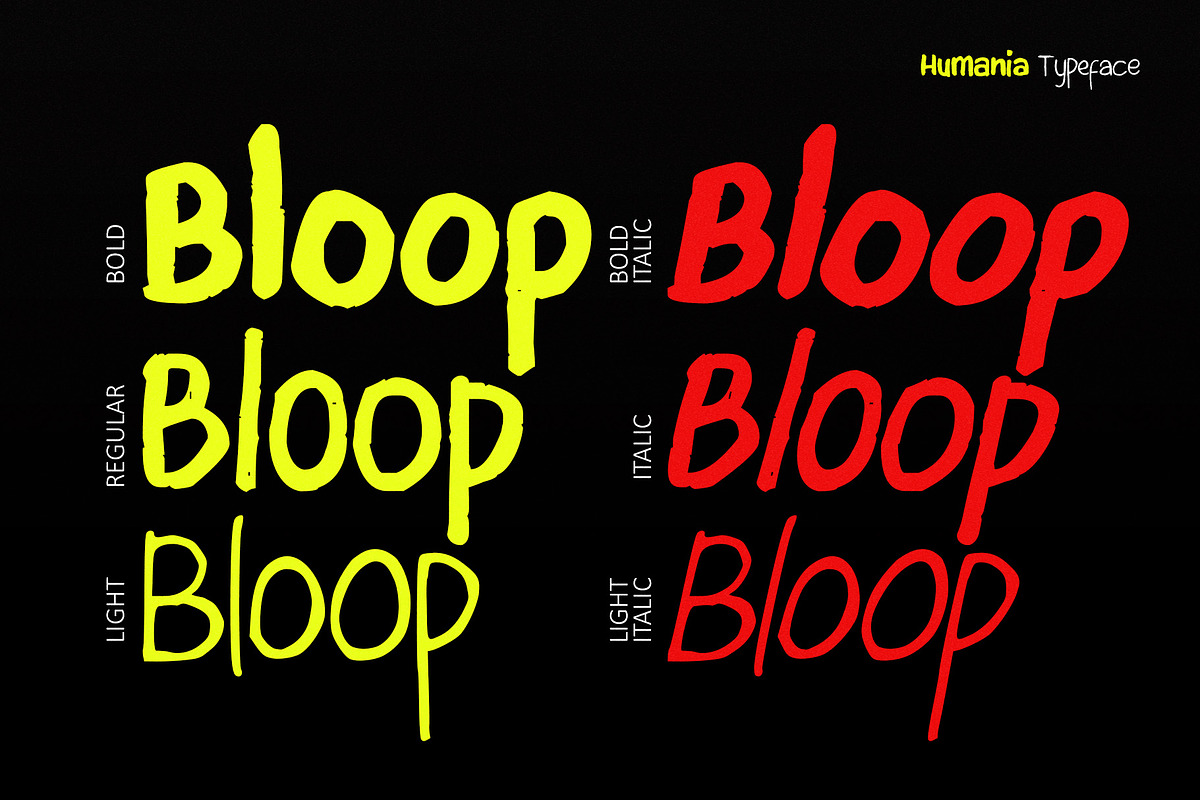 Humania - Handwriting Typeface, a Handwritten Font by HIRO.std (Photo 2 of 11)