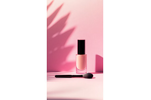 Nail polish & brush display, a Beauty & Fashion Photo by Beautiful things