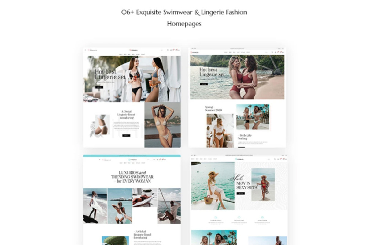 Leo Vogaza - Swimwear & Lingerie Fas, a Bootstrap Template by LeoTheme (Photo 2 of 15)