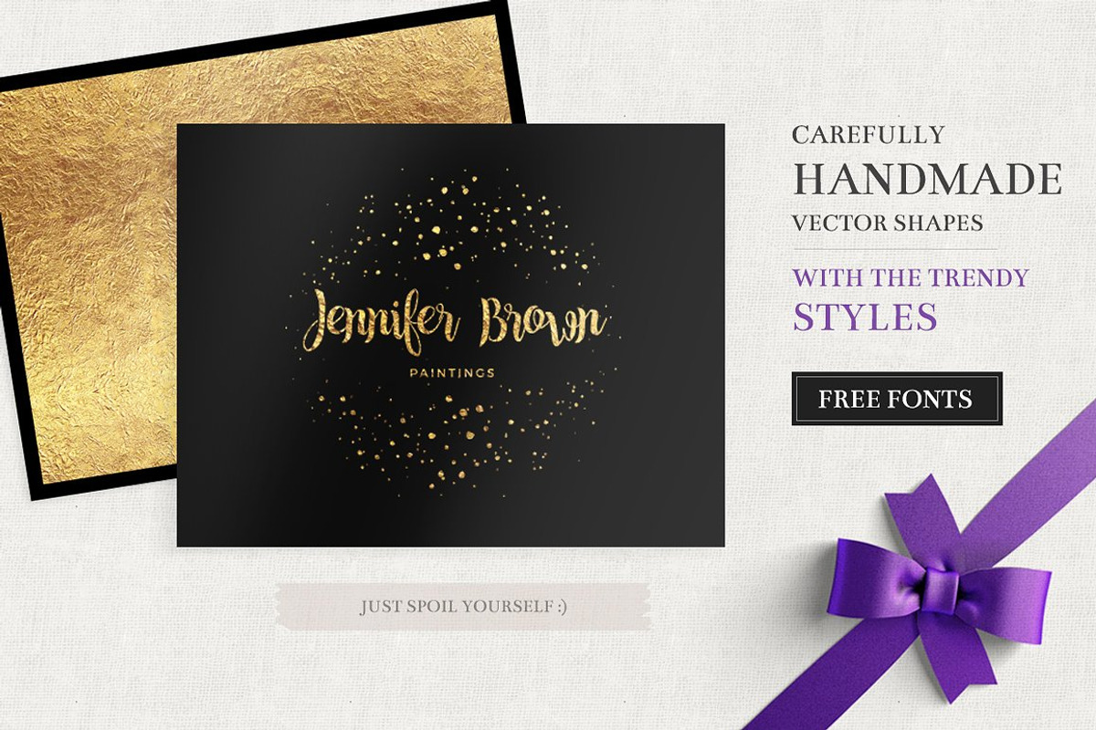 SALE! Logo Creators Dream Bundle, a Branding & Logo Template by Mats-Peter Forss (Photo 9 of 107)