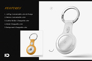 AirTag Keychain Mockup Set, a Wearable Device Mockup by ForgeDesign (Thumbnail 2 of 7)