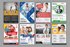 100 Best Business Flyers Bundle