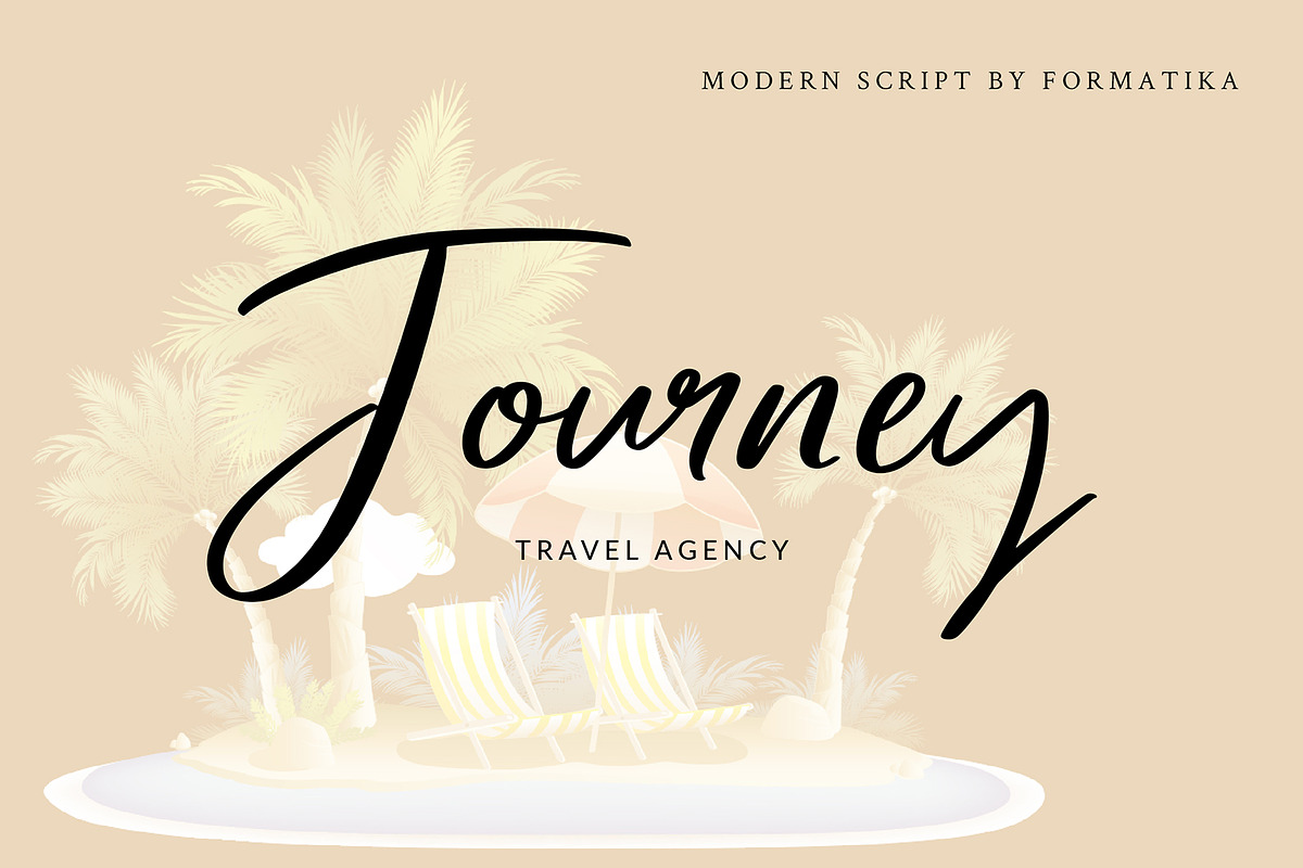 Mellany Modern Script Font preview 3