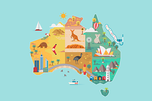Map of Australia
