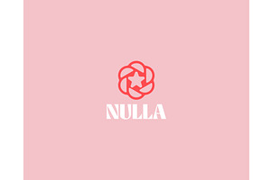 A star logo in negative space, an Illustration by Bureau