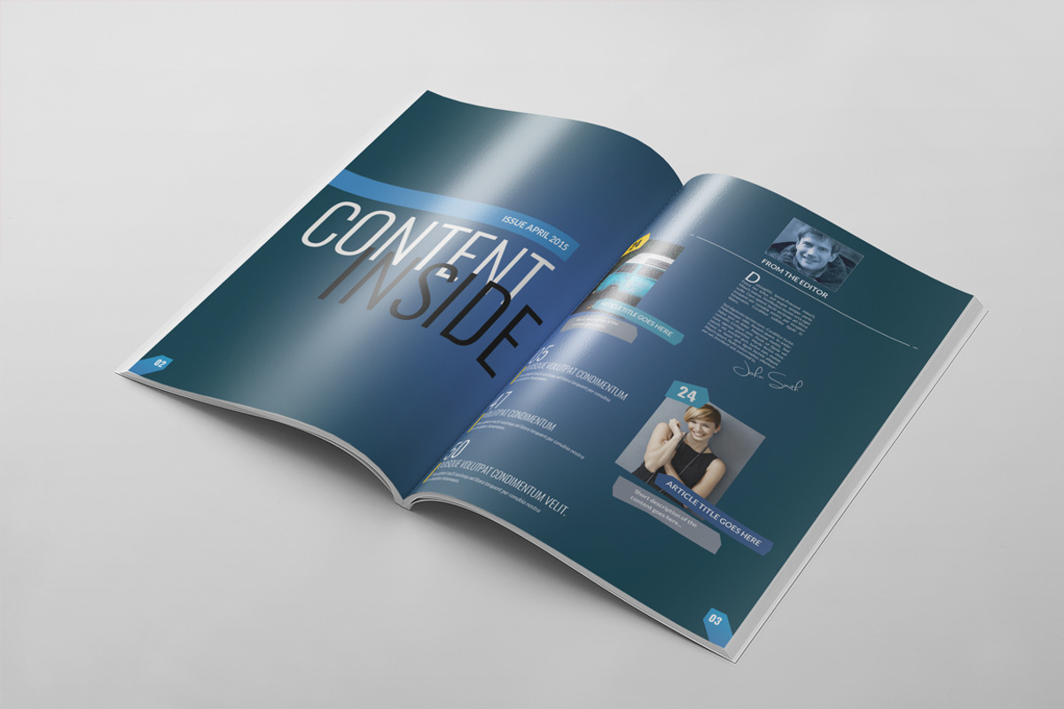 Magazine Template 49, a Magazine Template by pmvch (Photo 2 of 25)