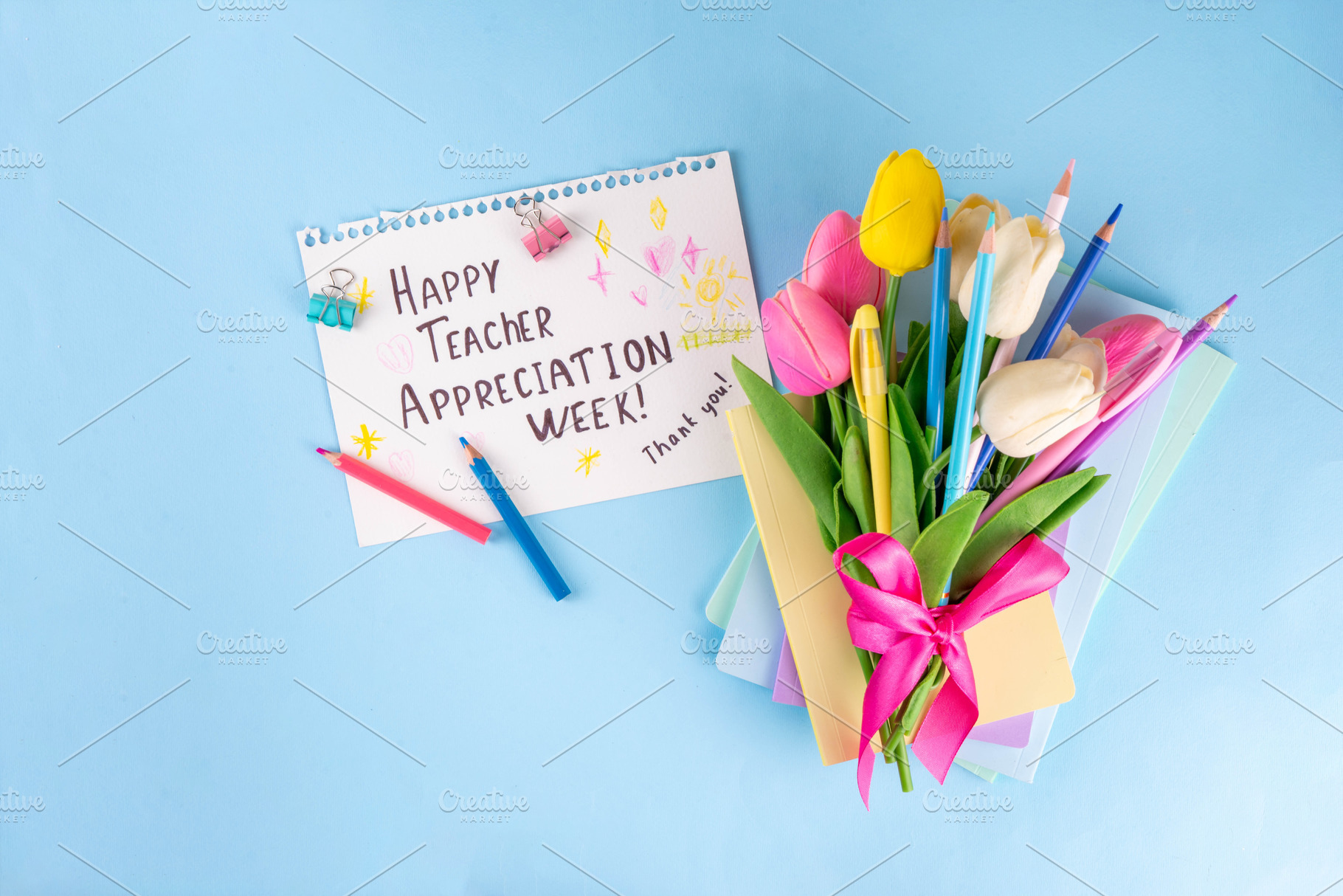 Teacher Appreciation Week background, a Holiday Photo by Rimma