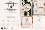 Malietha Flower Monogram, a Handwritten Font by Yoga Letter (Thumbnail 3 of 7)