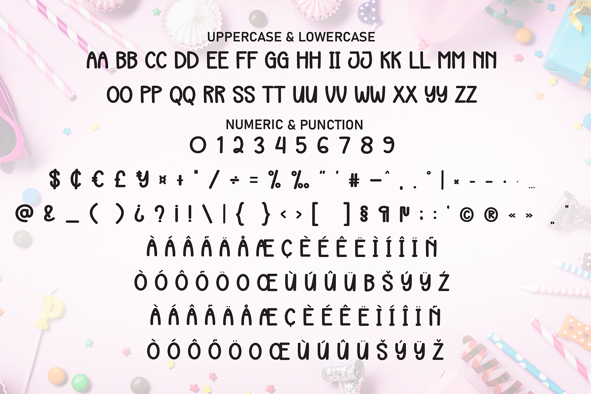 Happy Birthday | Script Font, a Script Font by Scratchones (Photo 7 of 8)