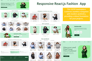 Modern Next.js Fashion Landing Page