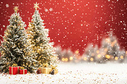 Merry Christmas Greeting Cards, a Decorative Illustration by VetalStock (Thumbnail 6 of 8)
